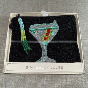 Sincerely Jules Elegant Beaded Olive Martini